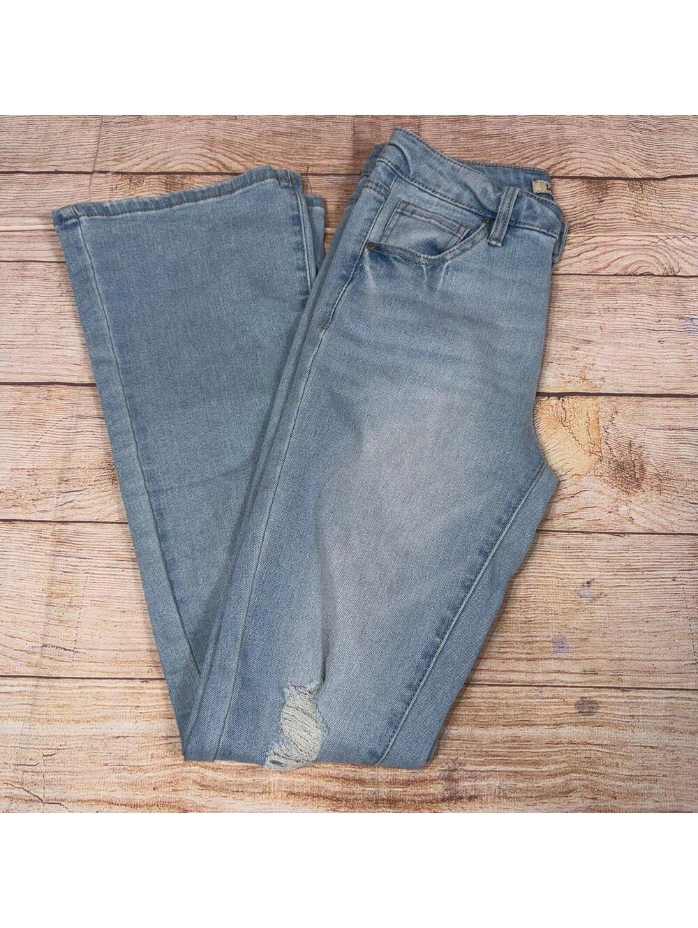 Love Cult Women's Distressed Light Wash Jeans Size 6